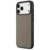 Mercedes Leather The Move MagSafe -suojakotelo iPhone 17 Pro Max - taupe