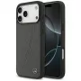 Mercedes Leather Large Laurel Leave MagSafe -suojakotelo iPhone 17 Pro Max - antrasiitti
