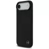 Mercedes Leather Large Laurel Leave MagSafe -suojakotelo iPhone Air - musta
