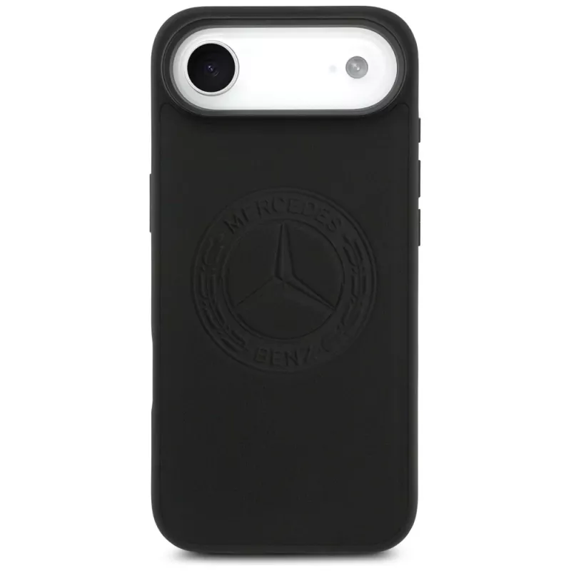 Mercedes Vintage Logo nahkainen MagSafe-suojakuori iPhone Air -puhelimelle musta
