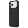 Mercedes Leather Vintage Logo MagSafe -suojakotelo iPhone 17 Pro Max - musta