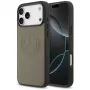 Mercedes Leather Vintage Logo MagSafe -suojakotelo iPhone 17 Pro Max - taupe