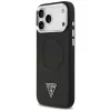 Guess Triangle Logo MagSafe -suojakotelo Apple iPhone 17 Pro (musta)