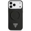 Guess Triangle Logo MagSafe -suojakotelo Apple iPhone 17 Pro (musta)