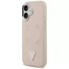 Guess Triangle Logo MagSafe -suojakotelo iPhone 17 (pinkki)