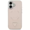 Guess Triangle Logo MagSafe -suojakotelo iPhone 17 (pinkki)