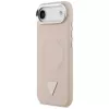 Guess Triangle Logo MagSafe -suojakotelo iPhone Air (pinkki)