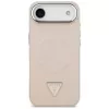 Guess Triangle Logo MagSafe -suojakotelo iPhone Air (pinkki)