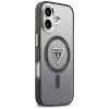 Guess IML Gradient Triangle Logo MagSafe -suojakotelo iPhone 17 - musta