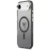 Guess IML Gradient Triangle Logo MagSafe -suojakotelo iPhone Air - musta