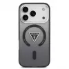 Guess IML Gradient Triangle Logo MagSafe -suojakotelo iPhone 17 Pro - musta
