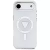 Guess IML Gradient Triangle Logo MagSafe -suojakotelo iPhone Air - läpinäkyvä