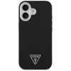 Guess Glitter Triangle Logo MagSafe -suojakotelo iPhone 17 - musta
