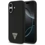 Guess silikoni Triangle Logo MagSafe -suojakotelo iPhone 17 - musta