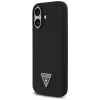 Guess silikoni Triangle Logo MagSafe -suojakotelo iPhone 17 - musta