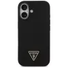 Guess silikoni Triangle Logo MagSafe -suojakotelo iPhone 17 - musta