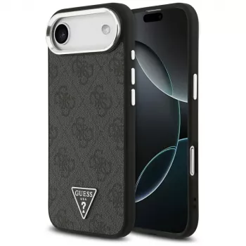 Guess 4G Triangle Logo MagSafe -suojakotelo iPhone Air (musta)