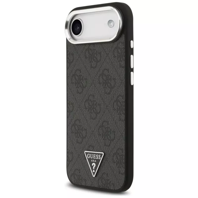 Guess 4G Triangle Logo MagSafe -suojakotelo iPhone Air (musta)