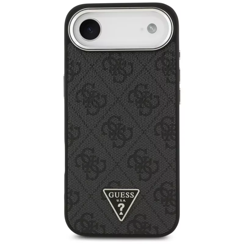 Guess 4G Triangle Logo MagSafe -suojakotelo iPhone Air (musta)
