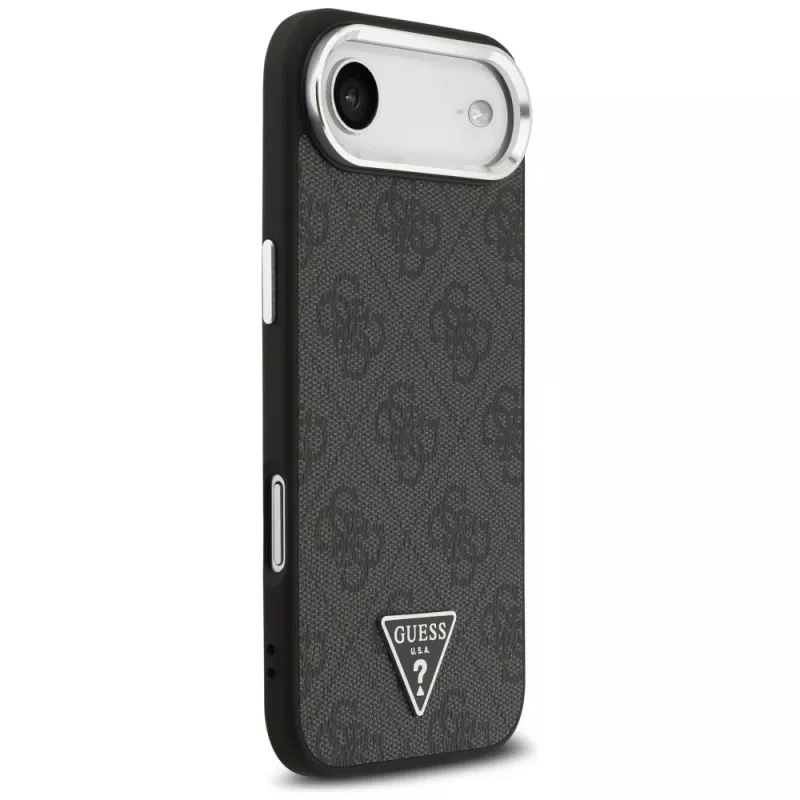 Guess 4G Triangle Logo MagSafe -suojakotelo iPhone Air (musta)