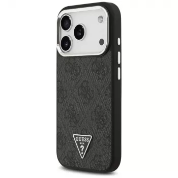 Guess 4G Triangle Logo MagSafe -kuori iPhone 17 Pro (musta)