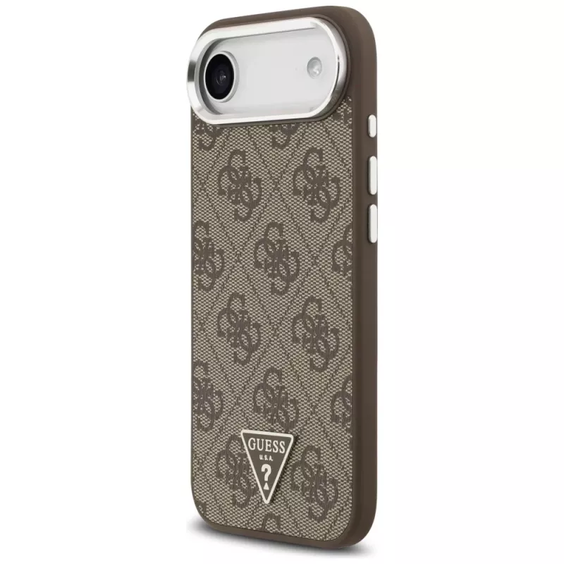 Guess 4G Triangle Logo MagSafe -kuori iPhone Air - ruskea
