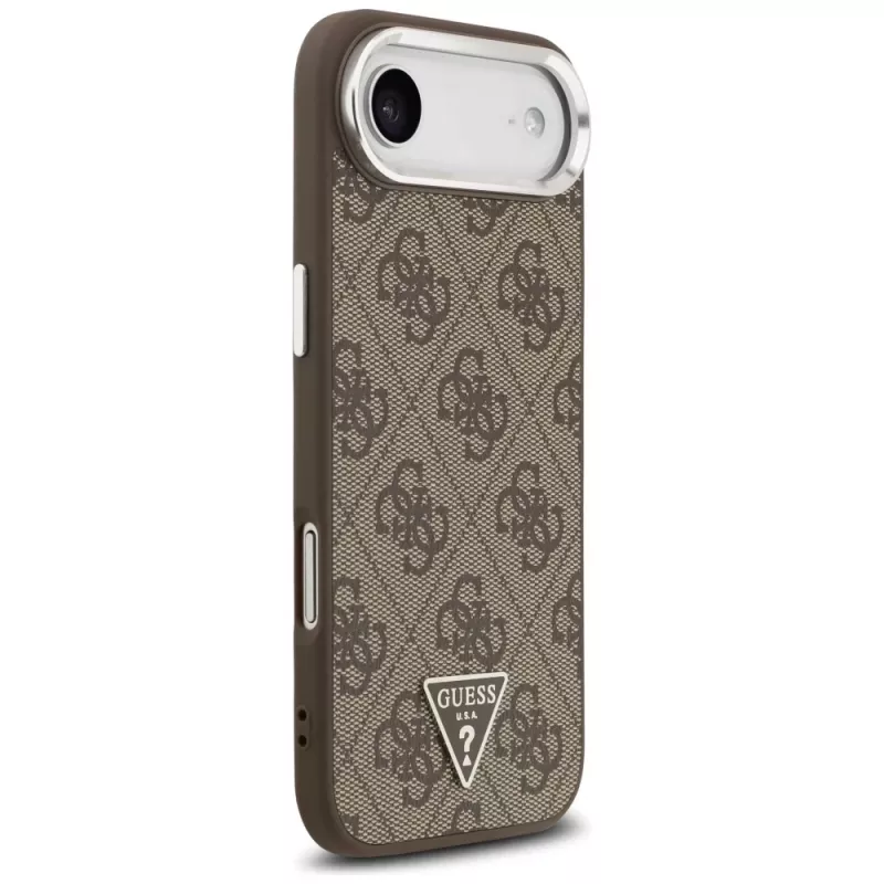 Guess 4G Triangle Logo MagSafe -kuori iPhone Air - ruskea