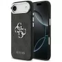 Guess 4G Big 4G Classic Logo suojakuori iPhone Air -puhelimelle - musta/hopea