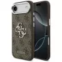 Guess GUHCP17MP4G4SMCW 4G Big 4G Classic Logo -kuori iPhone Air – ruskea / hopea