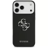 Guess Grained Big 4G Classic Logo -kuori iPhone 17 Pro Max - musta