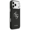 Guess Grained Big 4G Classic Logo -kuori iPhone 17 Pro Max - musta