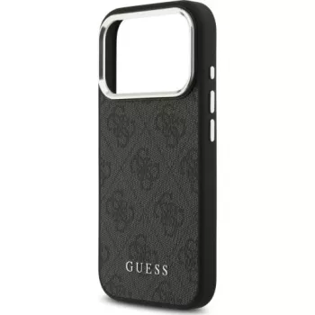 Guess 4G Classic Logo MagSafe -kuori iPhone 17 Pro (musta)