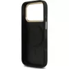 Guess 4G PU Classic Logo MagSafe -kuori Apple iPhone 17 Pro musta