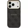 Guess 4G PU Classic Logo MagSafe -kuori Apple iPhone 17 Pro musta