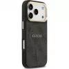 Guess 4G PU Classic Logo MagSafe -kuori Apple iPhone 17 Pro musta