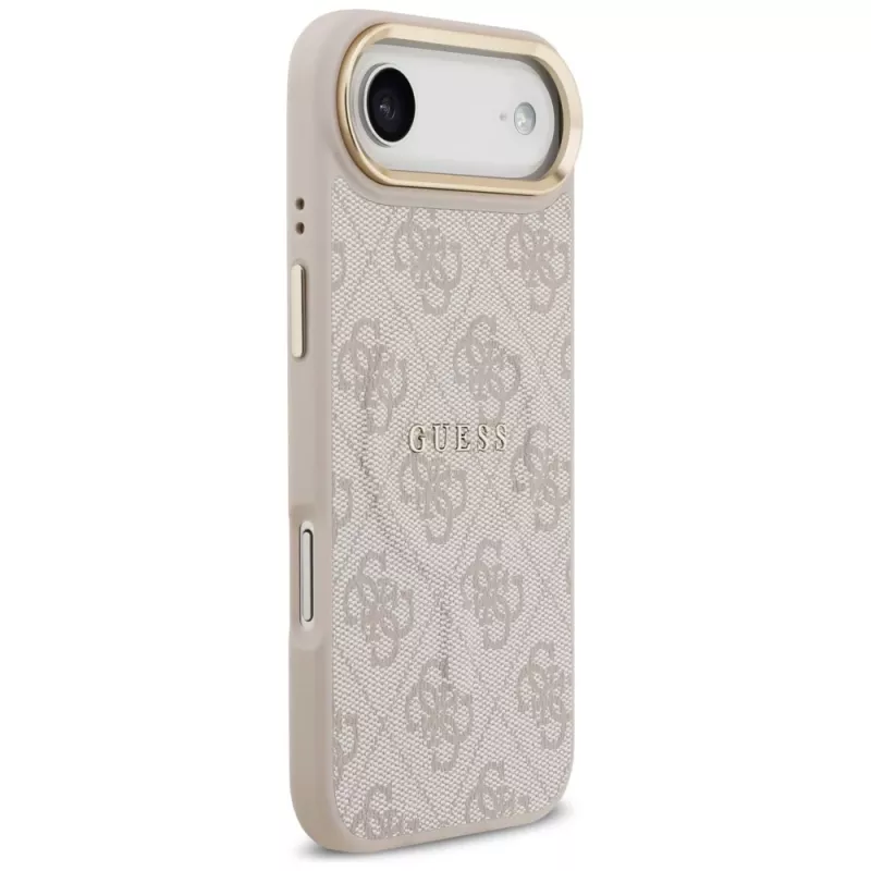 Guess 4G PU Classic Logo MagSafe -kuori iPhone Air pinkki