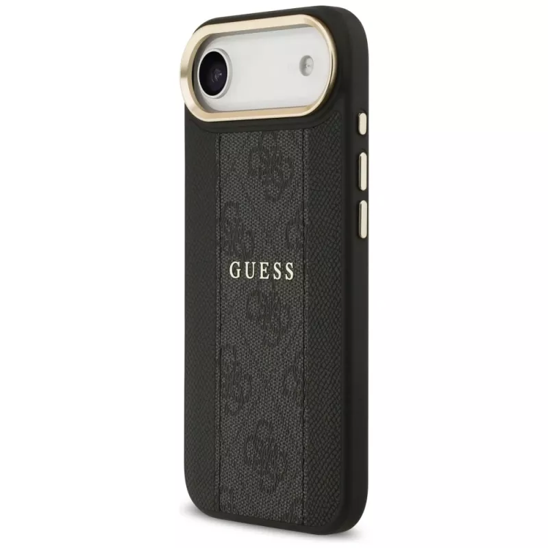 Guess 4G Stripe MagSafe -kuori iPhone Air, musta
