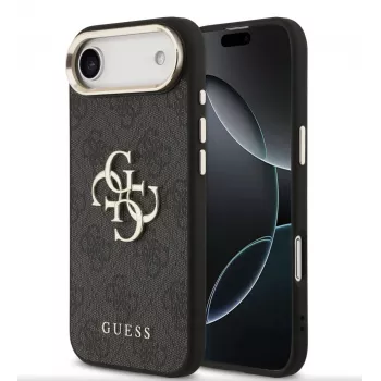 Guess 4G Big 4G Classic Logo takakansi-suojakuori Apple iPhone Air -puhelimelle - musta / kulta