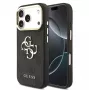Guess 4G Big 4G Classic Logo -kuori iPhone 17 Pro Max (musta / kulta)