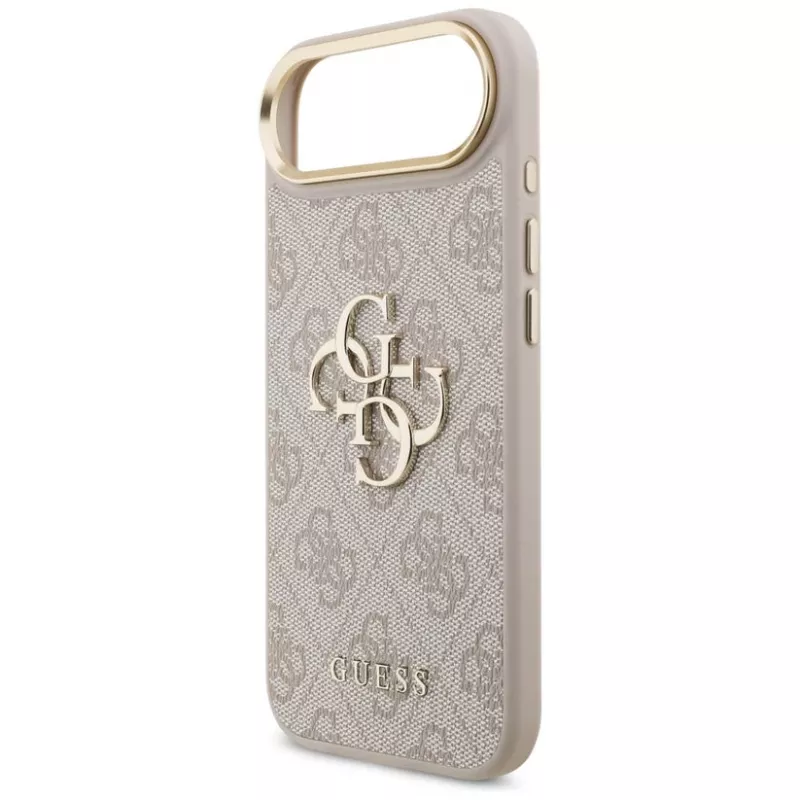 Guess 4G Big 4G Classic Logo -kuori iPhone Air (pinkki / kulta)