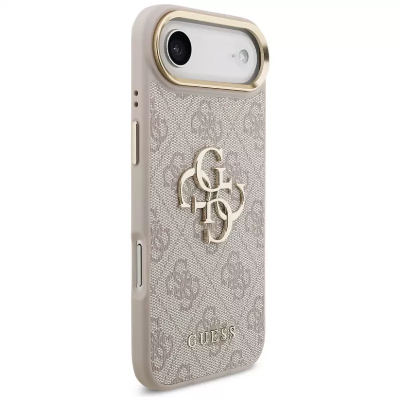 Guess 4G Big 4G Classic Logo -kuori iPhone Air (pinkki / kulta)