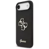 Guess Silicone Big 4G Script -kuori iPhone Air - musta