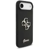Guess Silicone Big 4G Script -kuori iPhone Air - musta