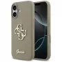 Guess Silicone Big 4G Script puhelinkotelo iPhone 17 - ruskea