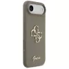 Guess Silicone Big 4G Script kotelo iPhone Air ruskea