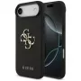 Guess Grained Big 4G & Classic Logo -kotelo iPhone Air, musta