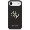 Guess Grained Big 4G & Classic Logo -kotelo iPhone Air, musta