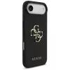 Guess Grained Big 4G & Classic Logo -kotelo iPhone Air, musta