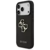 Guess Grained Big 4G & Classic Logo suojakotelo Apple iPhone 17 Pro, musta