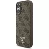 Guess 4G Strap Triangle Logo MagSafe -kotelo iPhone 17 ruskea